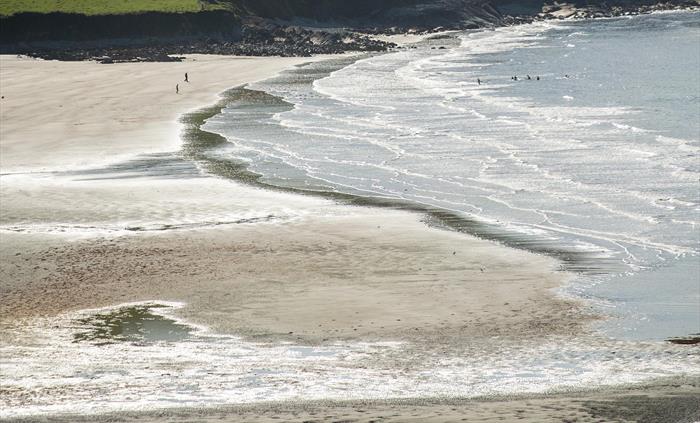 Poppit Sands Beach, Cardigan
